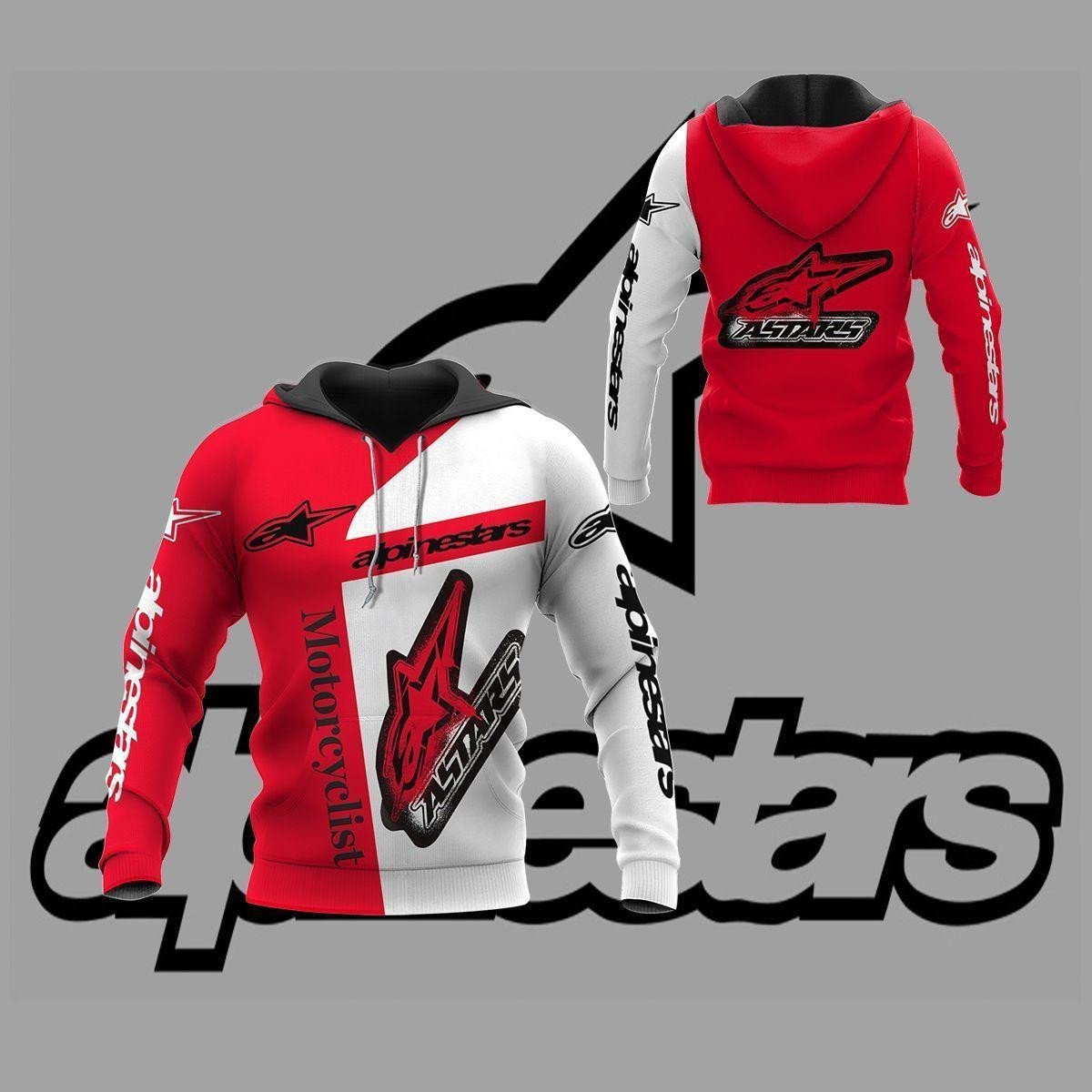 Alpinestars Shirt Fan Gift 877, Stylist Unisex 3d Hoodie Zip Hoodie