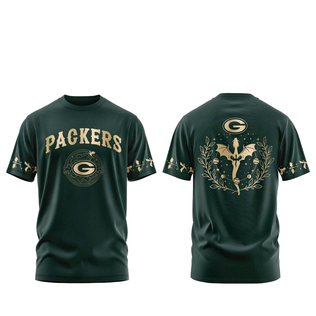 Green Bay Packers Fourth Wings Night 2026 Green Shirt