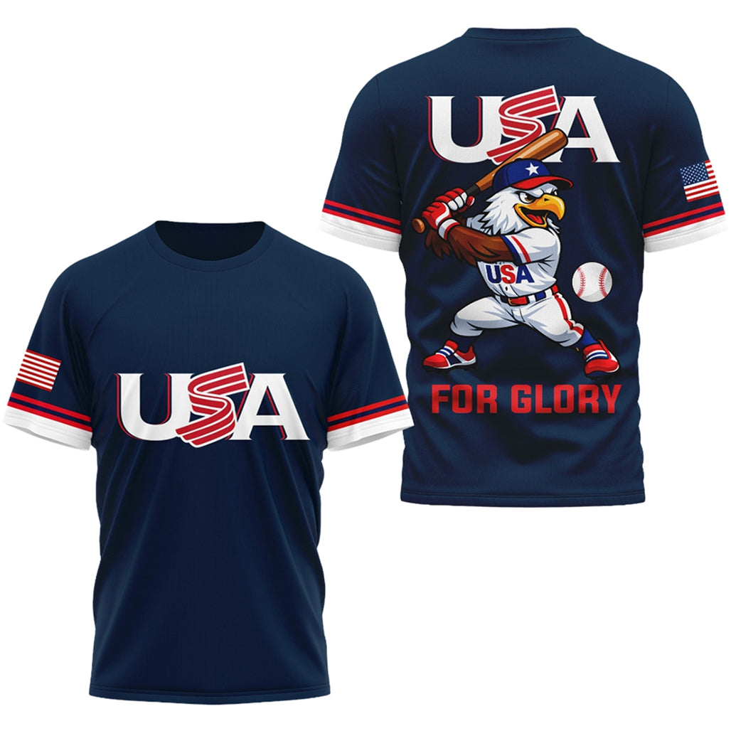 USA World Baseball Classic 2026 For Glory Shirt
